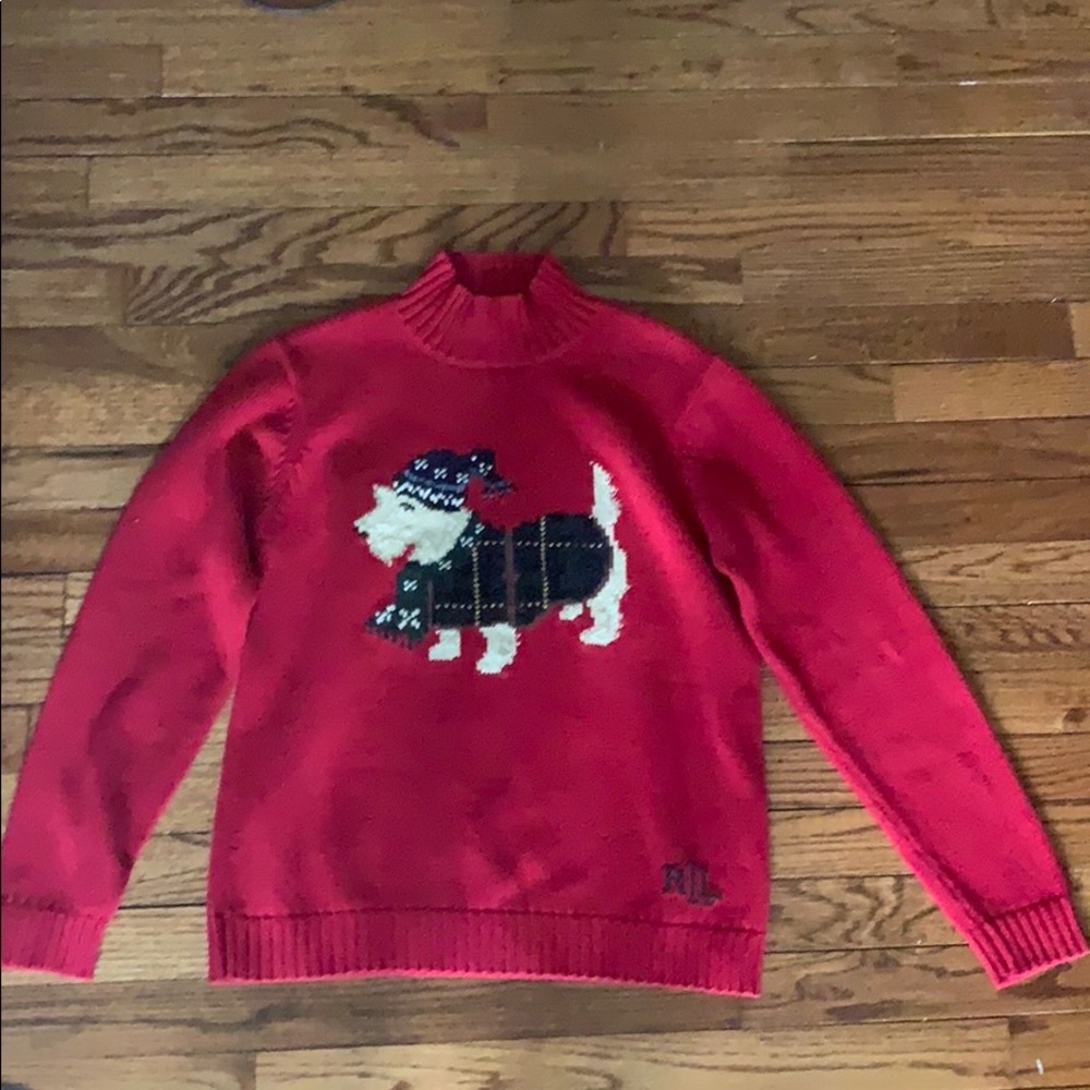 Dog Turtleneck Sweater